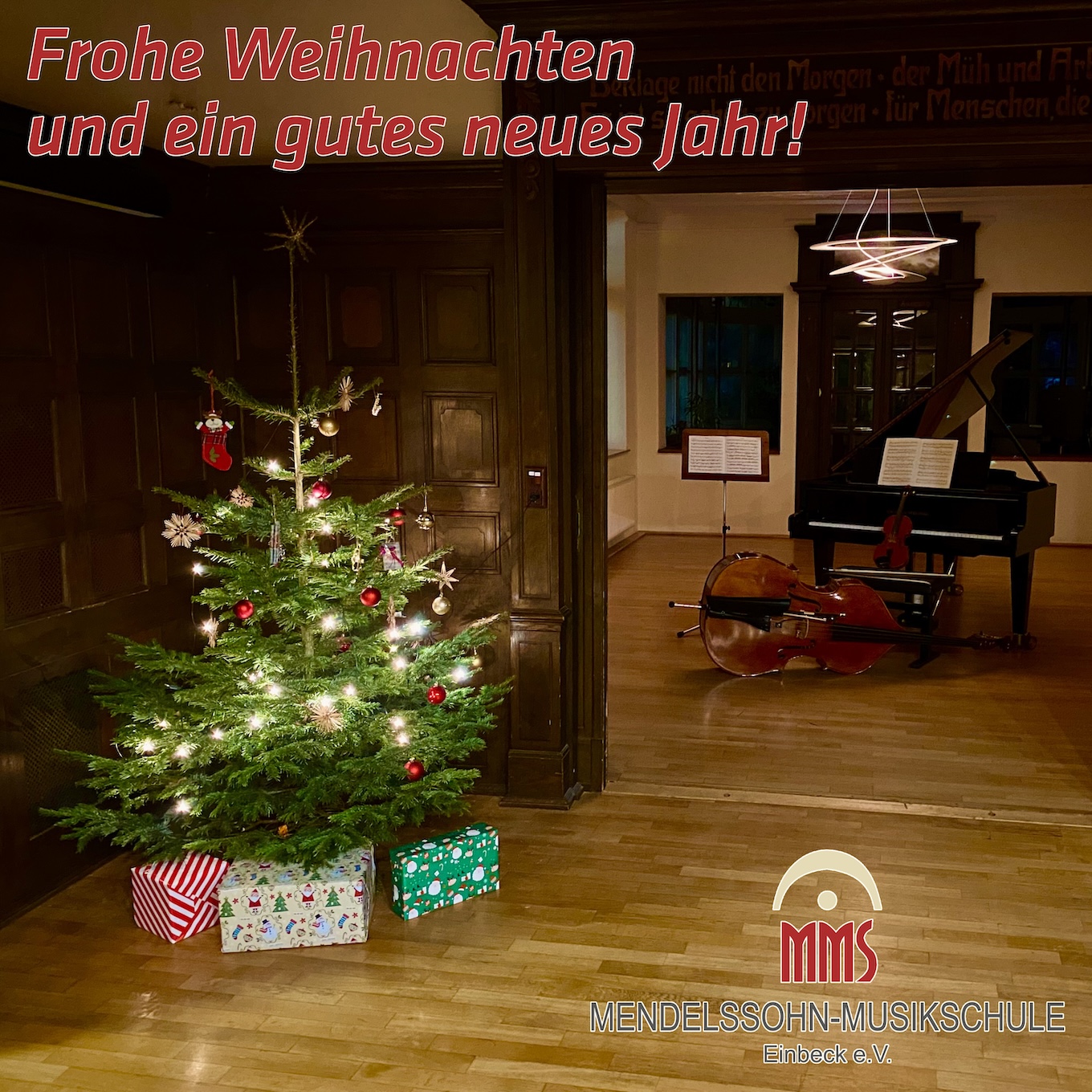 Frohe Weihnachten und ein gutes neues Jahr!